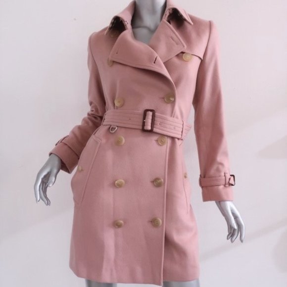Burberry Jackets & Blazers - Burberry Kensington Cashmere Trench Coat